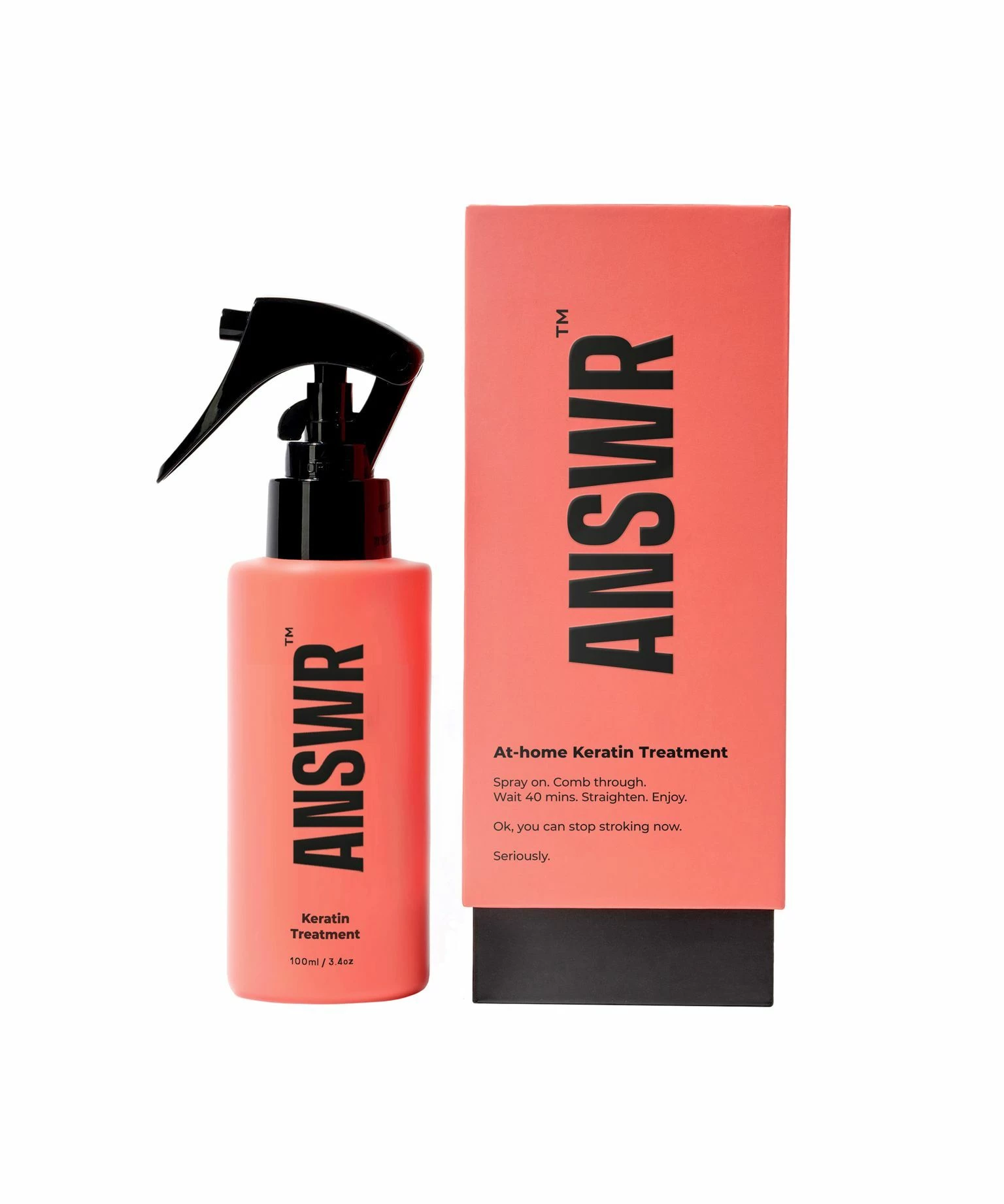 Tratament cu keratină pentru acasă 100 ml - ANSWR