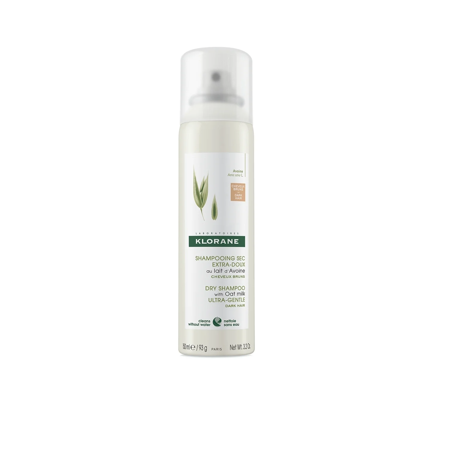Latte d'Avena Shampoo Secco Extra-Delicato al Latte d'Avena - Colorato - Shampoo Secco