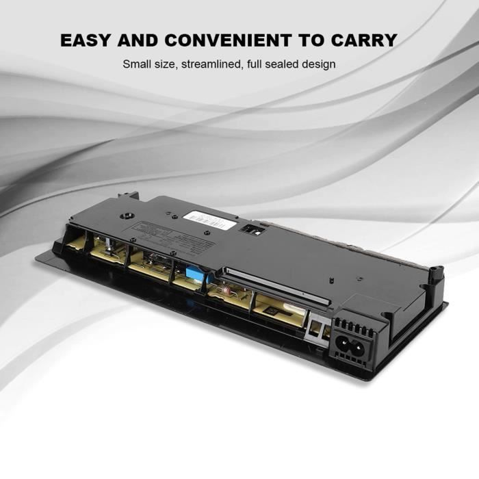 Source d'alimentation PS4 Slim 2200 (ADP-160FR) - Noir - Performances stables et haute fiabilité