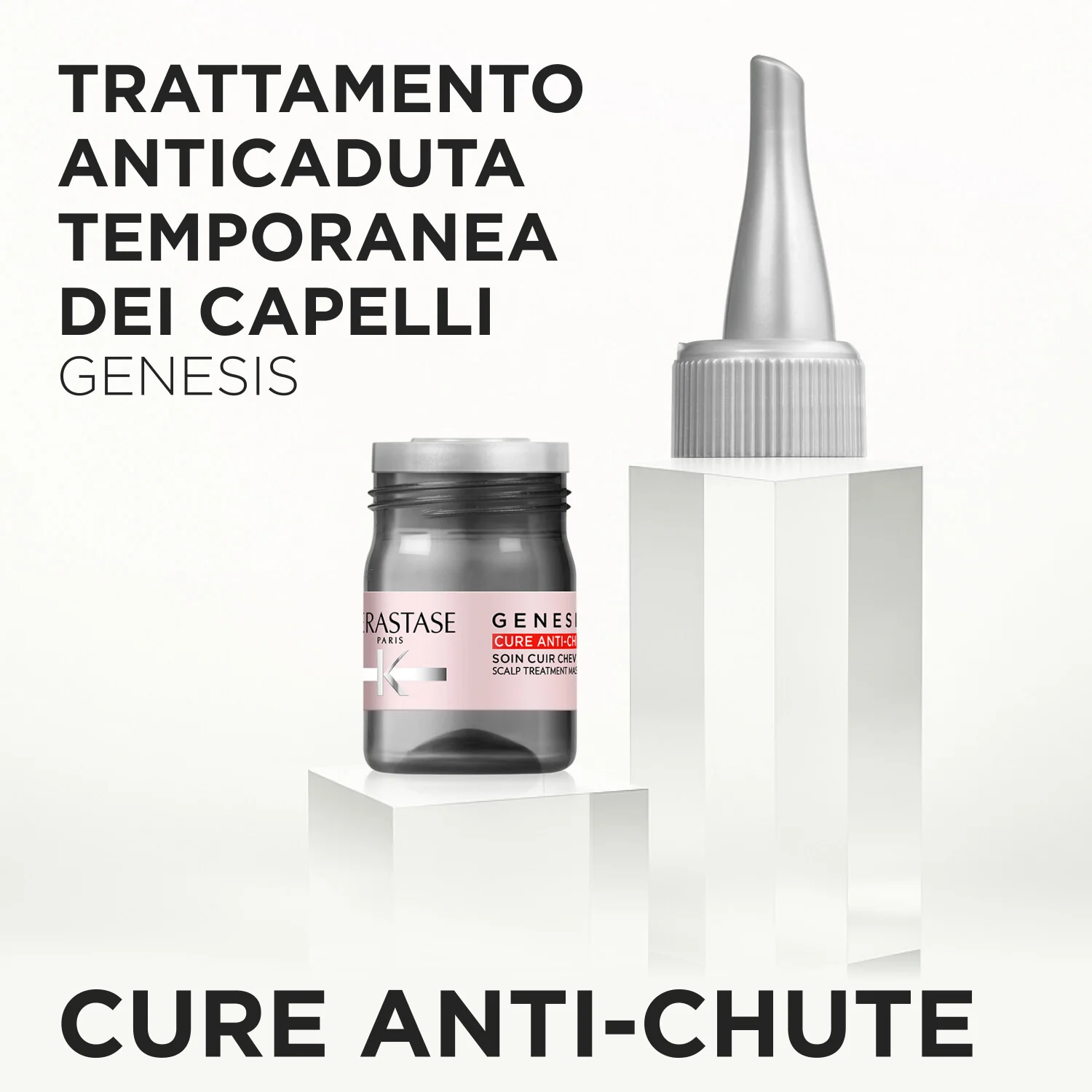 Genesis KIT Trattamento Intensivo Anticaduta Temporanea - Cofanetti per Capelli, Trattamento Anticaduta Capelli