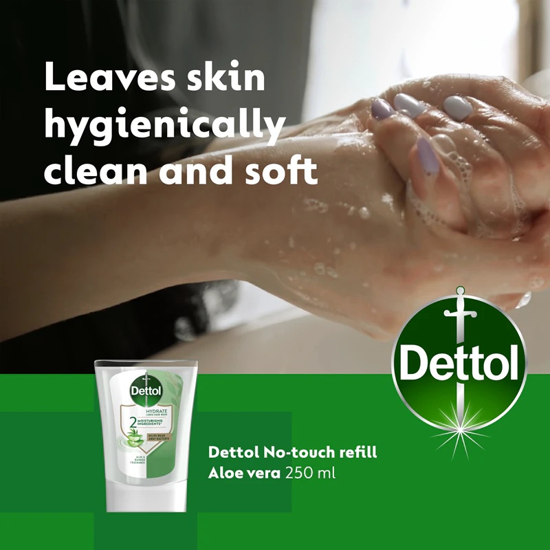 Dettol antibakterijski dozirnik mila brez dotika, polnilo