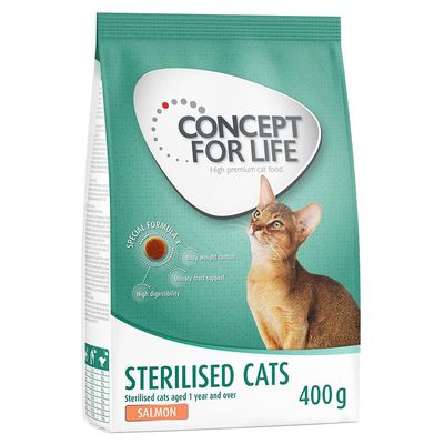 Conceito para Gatos Esterilizados Life - Salmão