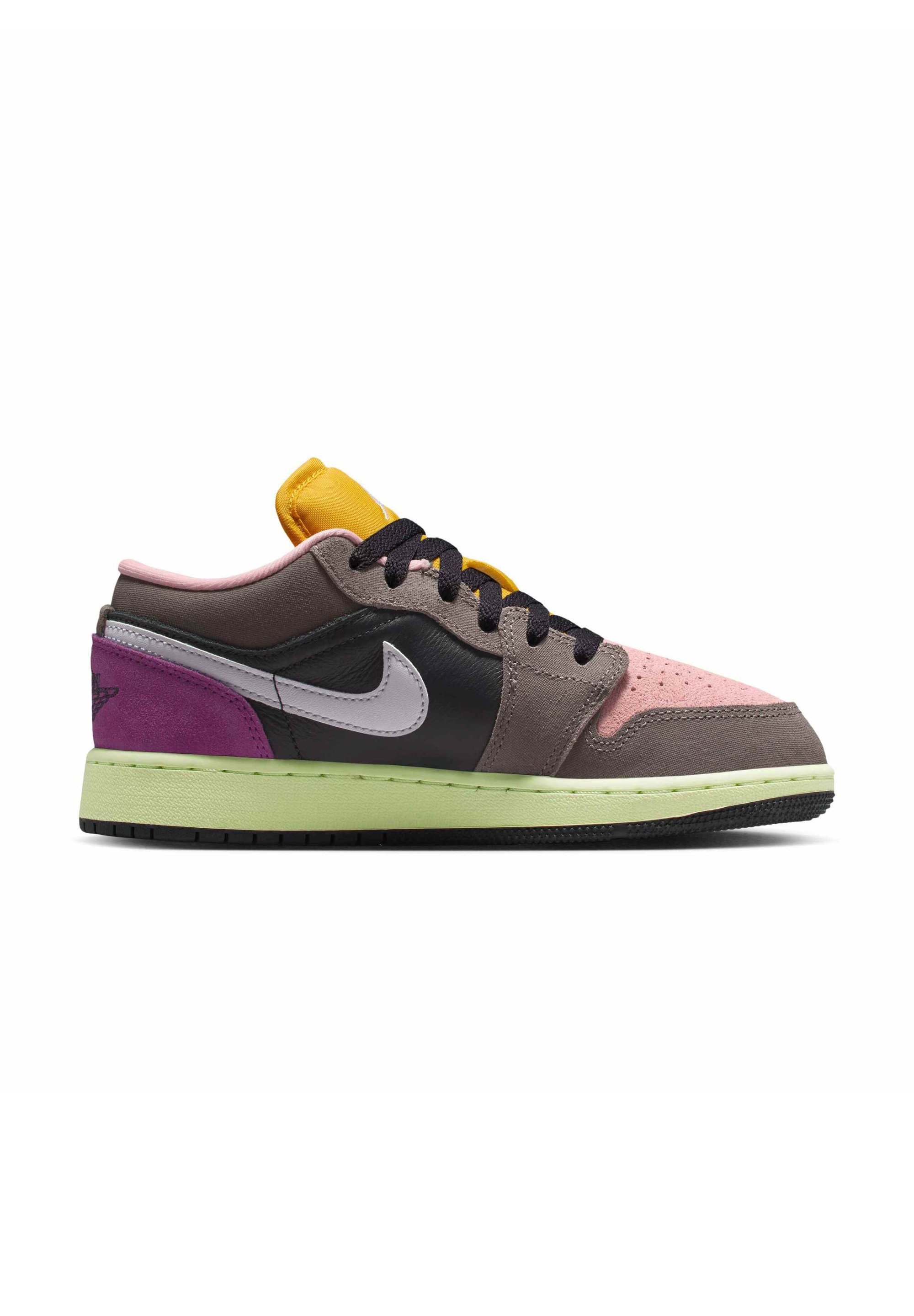 Jordan AIR JORDAN 1 UNISEX - Scarpe da ginnastica - grigio olio/bianco/pietra delle caverne/punzone artico/viotech/zolfo scuro