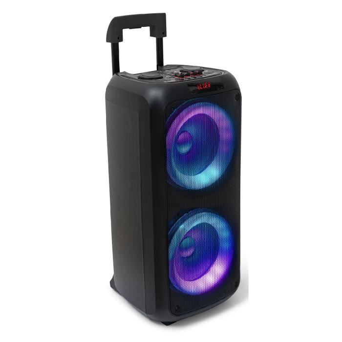 Ibiza Sound VENUS600 - Karaoke høyttaler med lys 2 x 8