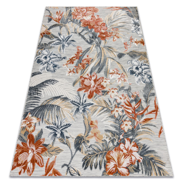 Dywan Strukturalny BOTANIC 65262 Kwiaty, 117x170 cm