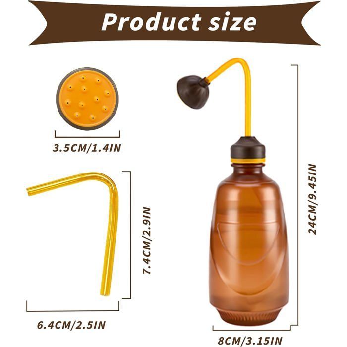 Arrosoir Plante Interieur, Petit arrosoir 450ml, Arrosoir pour Bonsai, arosoires intérieur, Petit Arroseur Bonsai, Convient a Label