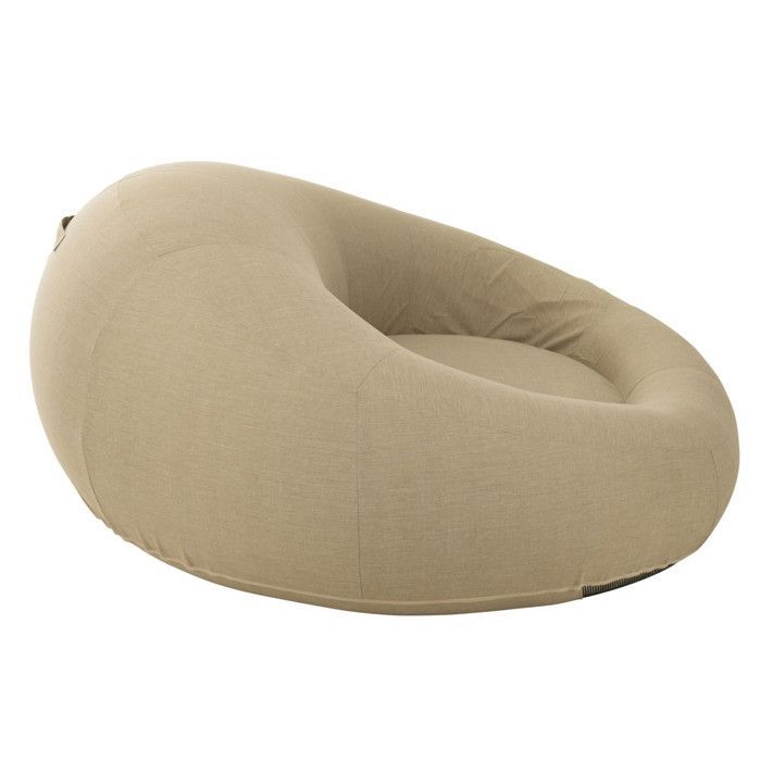 Colchón - J-LINE - Donut - Beige - Individual - Funda extraíble