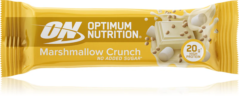 Barra de proteína Optimum Nutrition sem adição de açúcar
