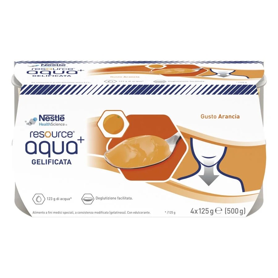 NESTLÉ Resource Aqua+Naranja 4x125 g