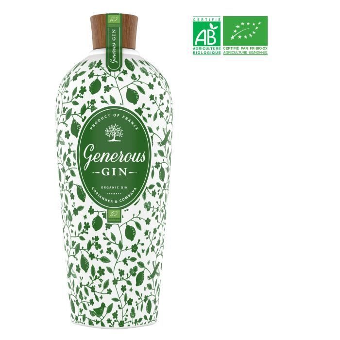Generous - Gin premium - Bio - 44% - 70 cl