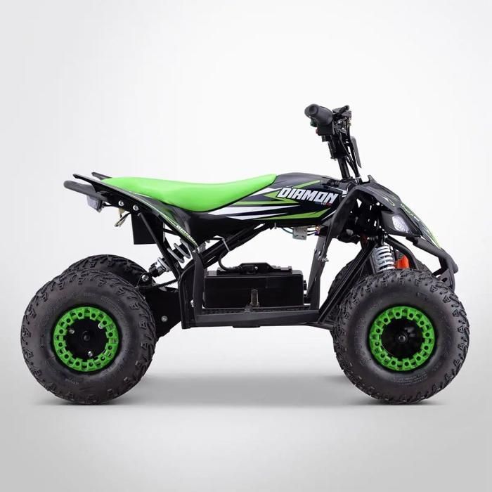 Quad eléctrico VAREX 1200 de 1200 W para niños / Verde