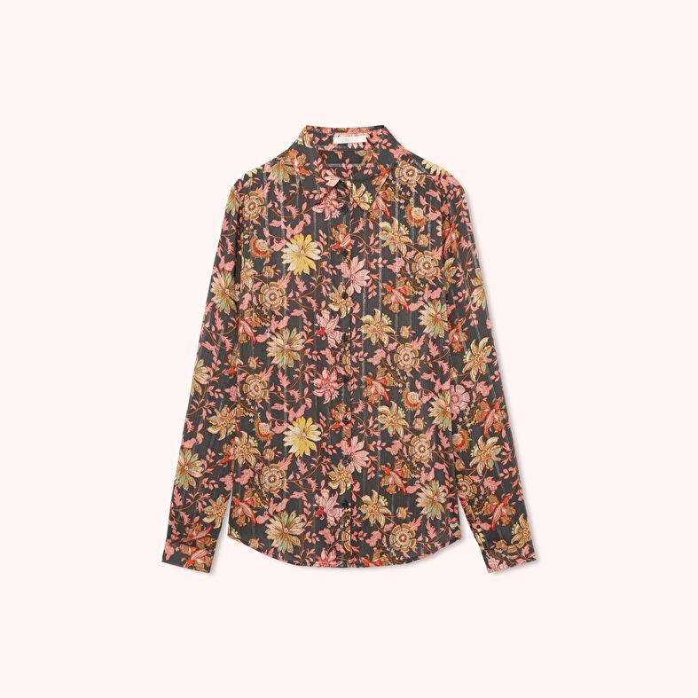 Camisa multicolor para mujer