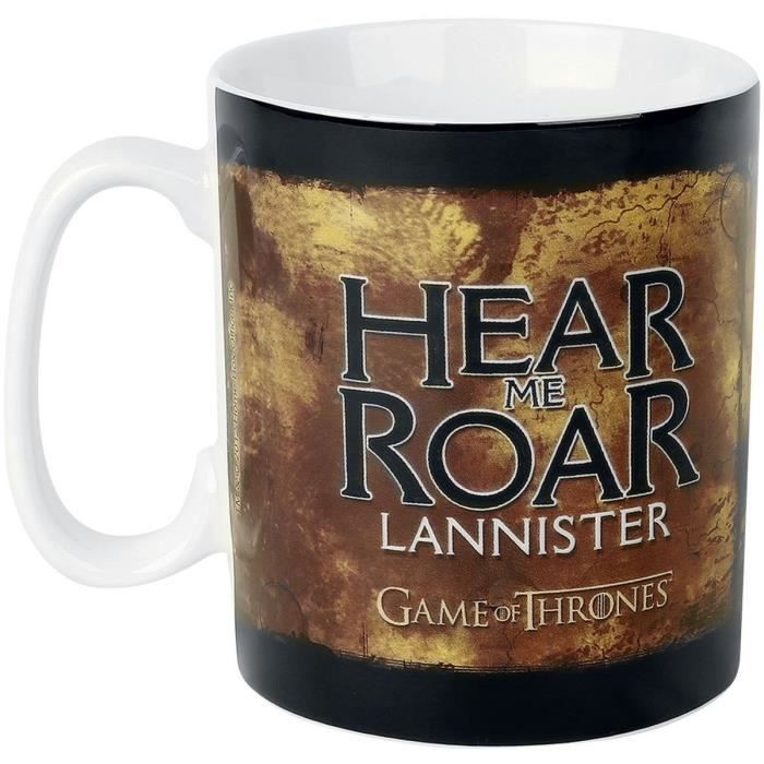 Taza de Juego de Tronos - Lannister - Porcelana 460ml ABYstyle