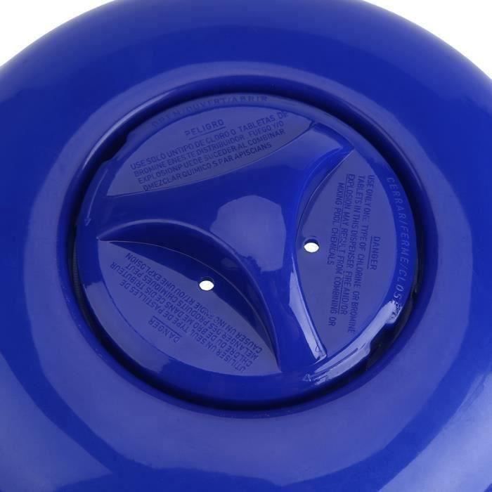 YUD Diffuseur Flottant Distributeur de Chlore Piscine Flottant pour Piscines Accessoires Spas HB040 -SHO
