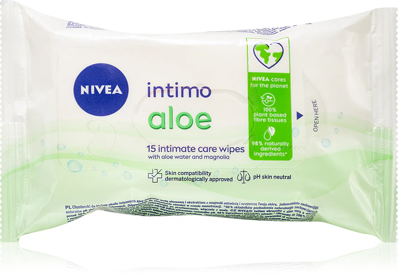 Intimní ubrousky NIVEA Intimo Aloe