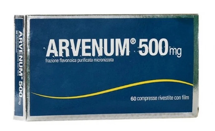 ARVENUM Arvenum 60 filmomhulde tabletten 500 mg Flavonoïden Vasoprotectief