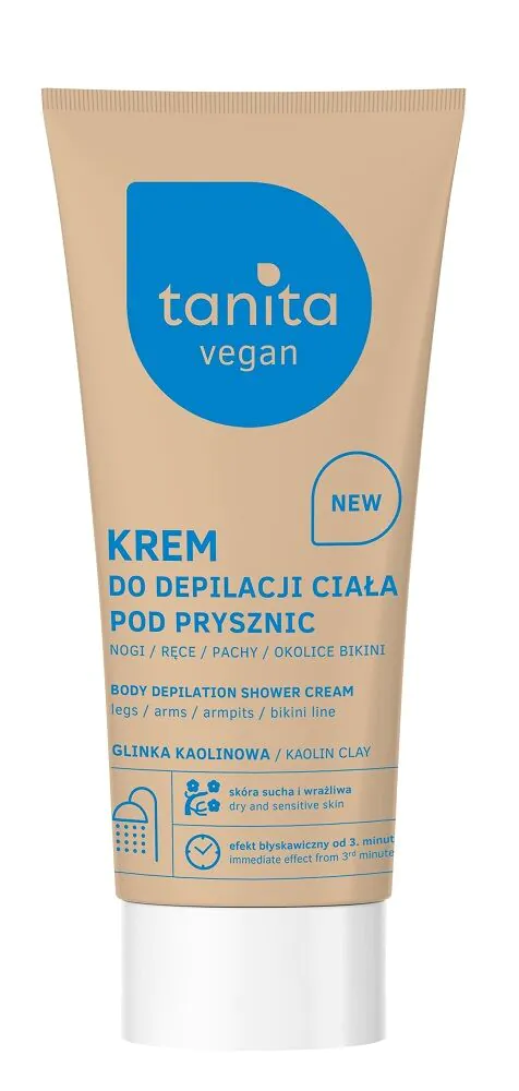 Tanita Vege Krem do depilacji ciała pod prysznic