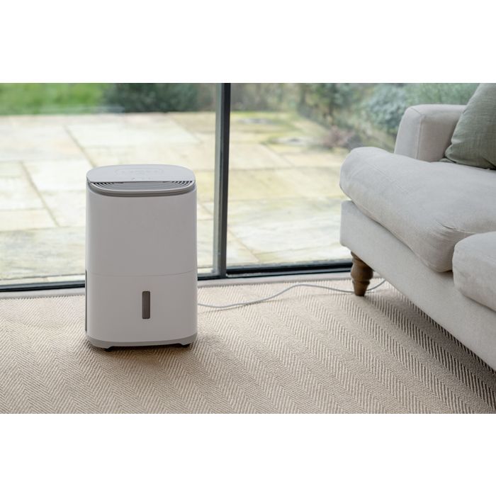 MeacoDry Arete One 12L Houtskool Luchtontvochtiger – Stil (35 dB), Eco (4 pence/uur), ideaal voor maximaal 3 slaapkamers