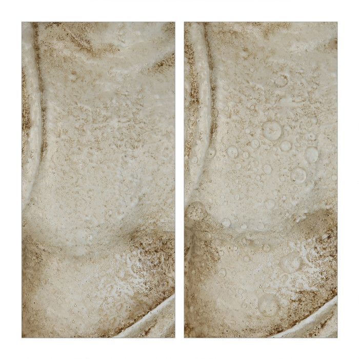 Relaxdays Statue bouddha assis, résistant aux intempéries et au gel, jardin, zen, déco, HLP: 17,5 x 10,5 x 7,5 cm, crème