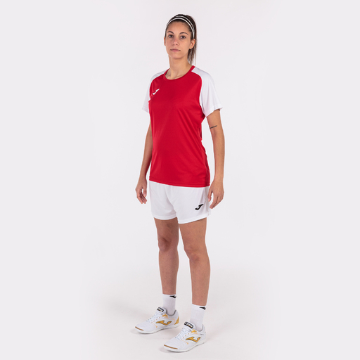  Camiseta Manga Corta Joma Academy Iv Rojo Blanco