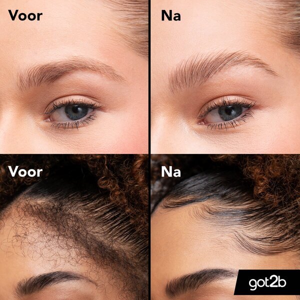 Got2b Glued 4 Brows & Edges vodoodporni 2-v-1 gel za obrvi in robove 16 ml