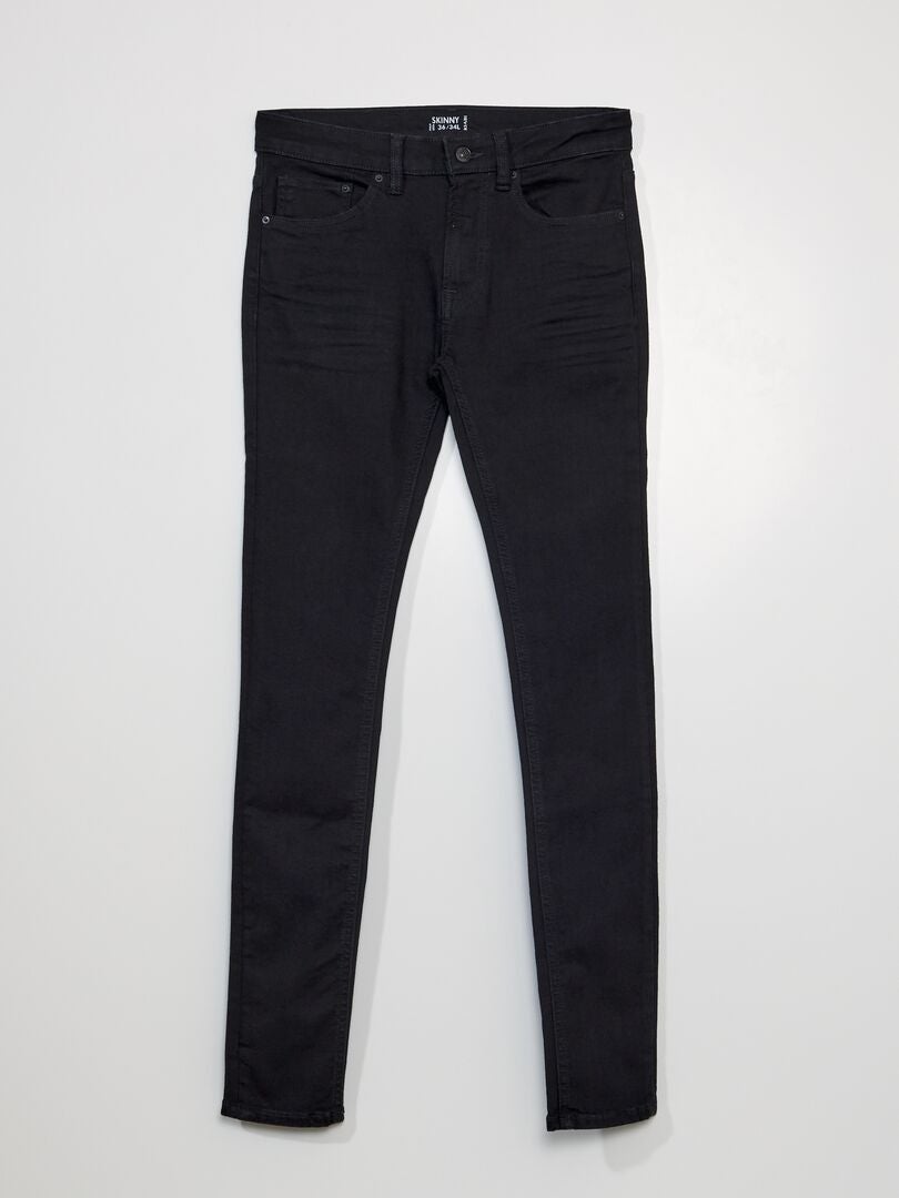 Calça Jeans Skinny - Tamanho 34 - PRETA