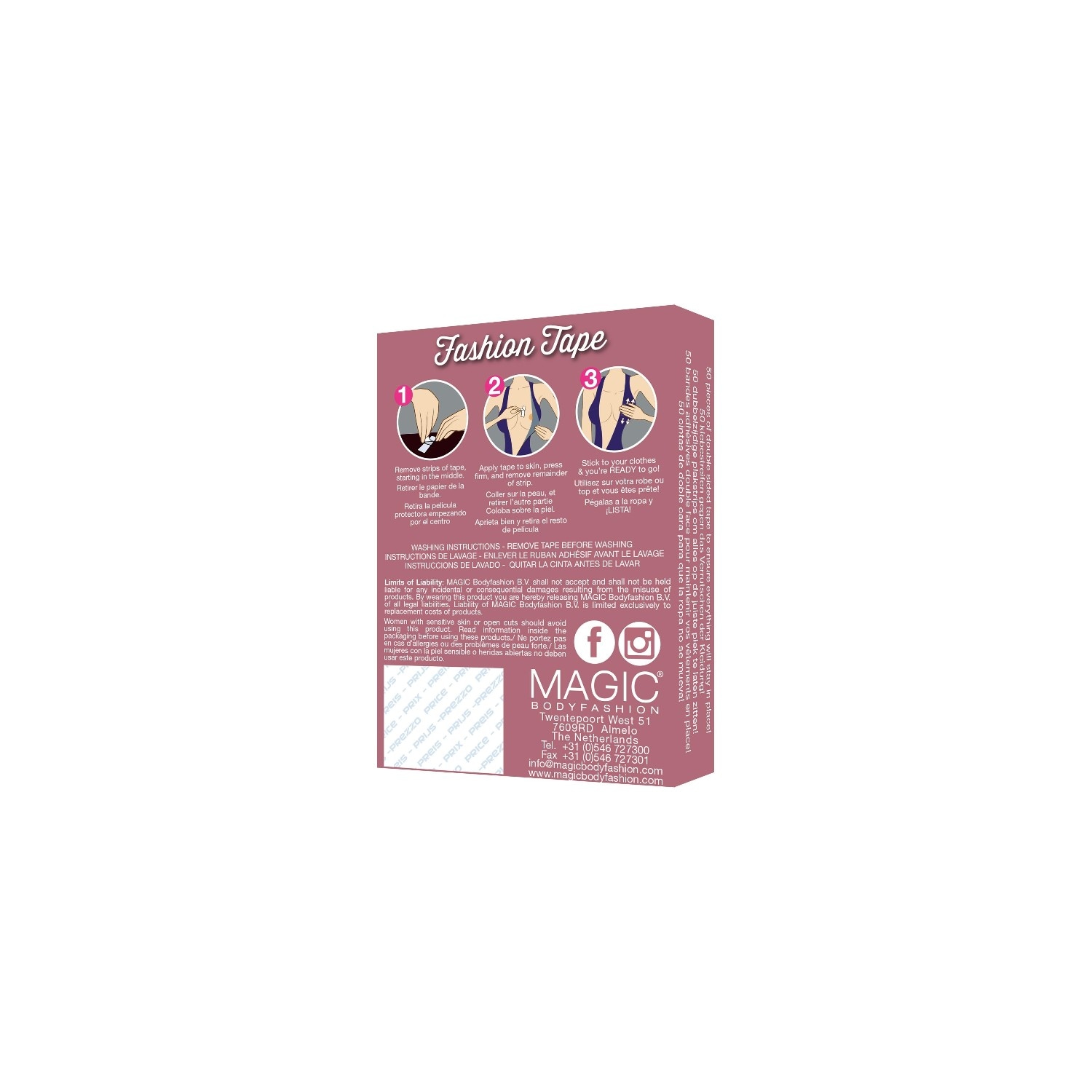 MAGIC Bodyfashion Ondergoed Modeband - 1 stuk