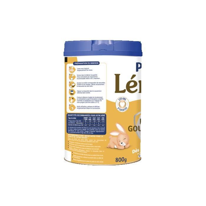 Lait en Poudre Lémiel 1er âge 800g