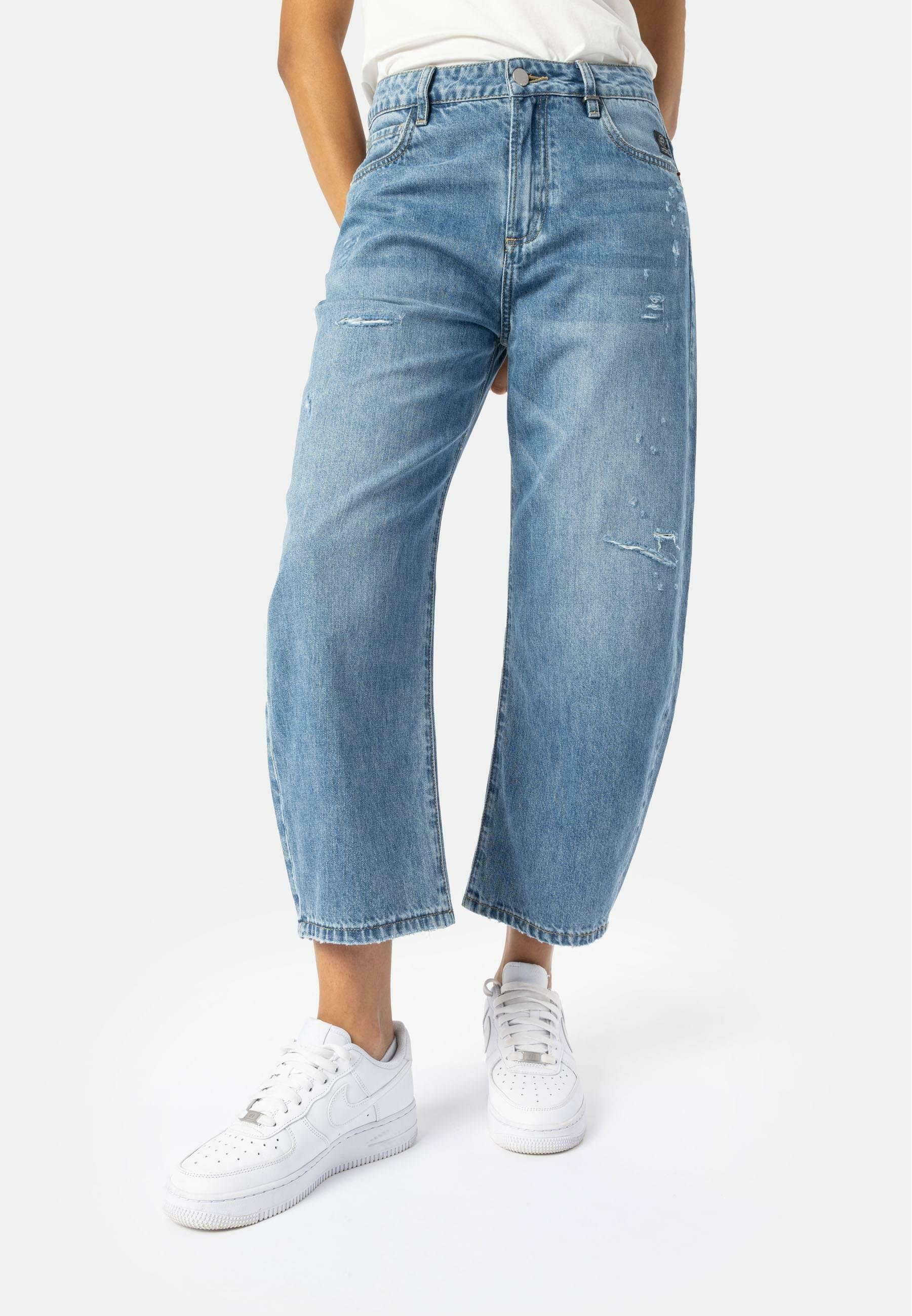 Elias Rumelis YOANA - Blugi relaxați - albastru-oțel