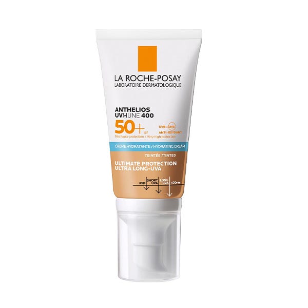 Ενυδατική Κρέμα Anthelios Uv-Mune 400 με Χρώμα Spf50 | 50ml