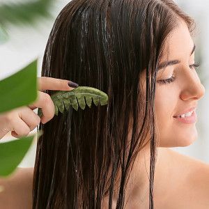 Gua Sha češalj za vlasište Češljevi i četke za kosu