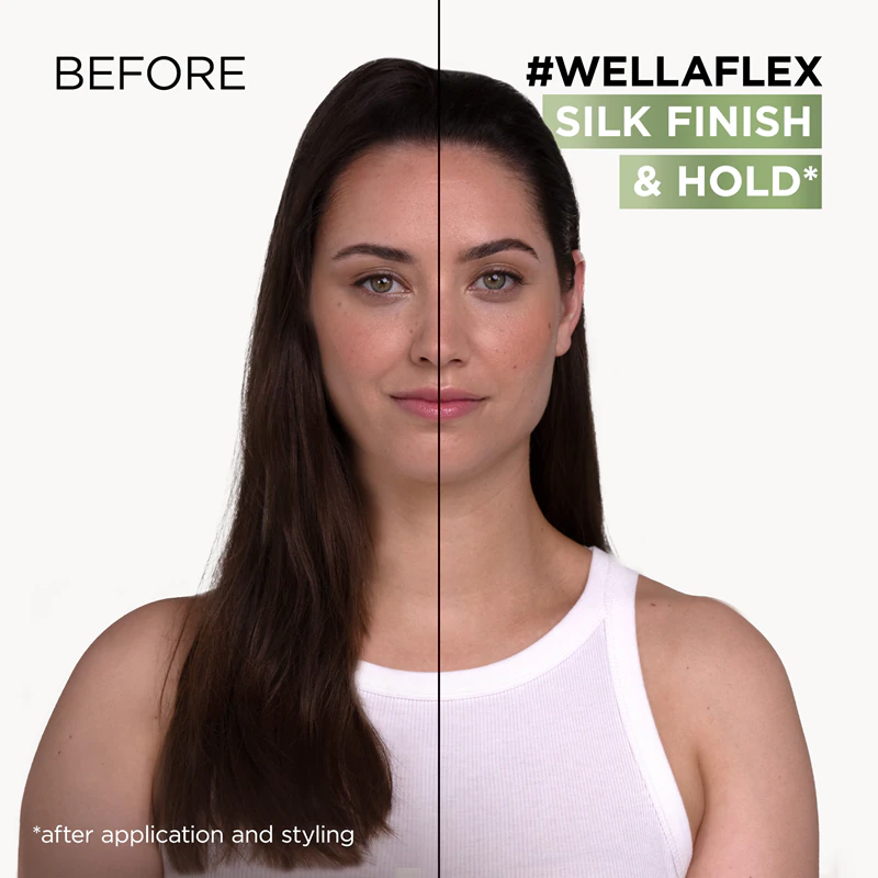 Wella Wellaflex Silk Finish & Hold erittäin vahva pitoa antava hiusvaahto