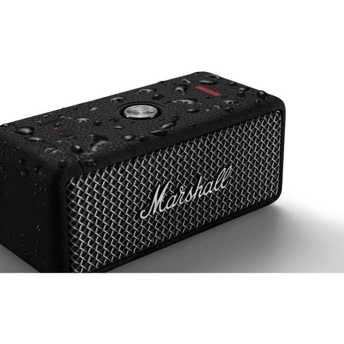 MARSHALL EMBERTON II - Altavoz inalámbrico portátil - 30 horas de autonomía - Bluetooth - Edición de acero