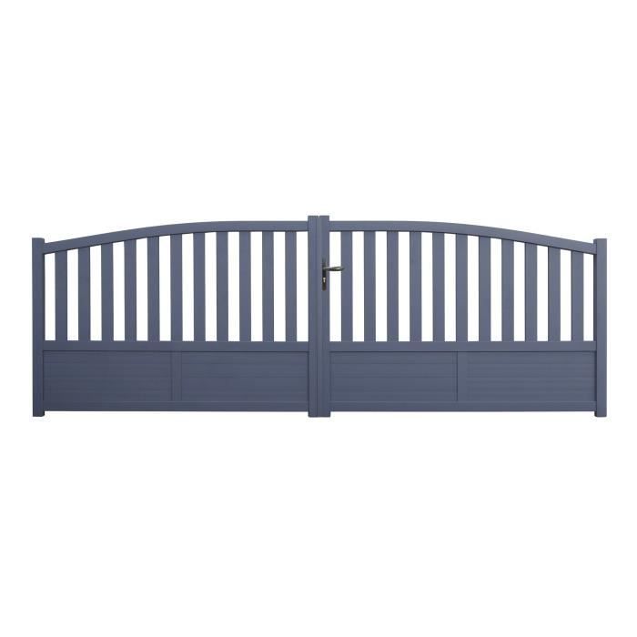 Portail aluminium 