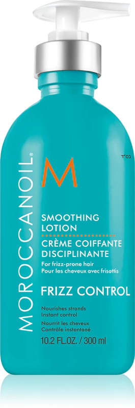 Loção Suavizante Moroccanoil Frizz Control para cabelos rebeldes e com frizz.