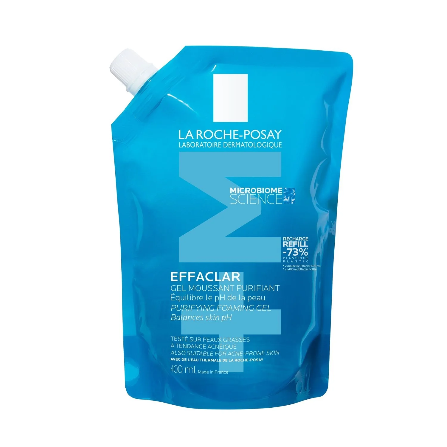 Effaclar Effaclar Cleansing Gel +M Refill - Gel detergente viso