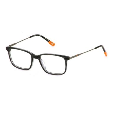 Montura de gafas New Balance para niños, color negro, modelo 5063.