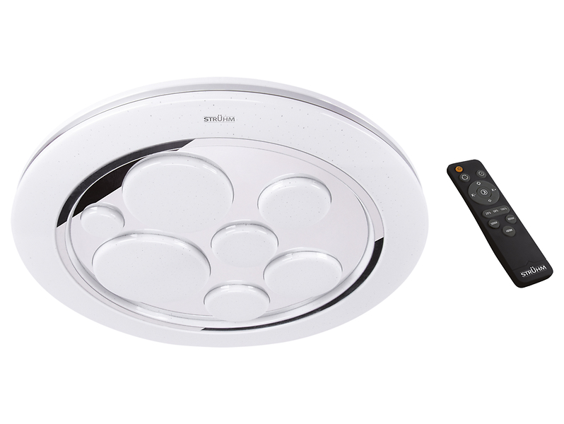 Plafon łazienkowy Drops LED z tworzywa sztucznego biały