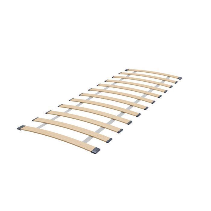 Komplettes Kinderbett 80 x 160 cm MAX mit Lattenrost, Schutzgitter, Schublade und Matratze für Mädchen und Jungen – Einzelbett – WEISS