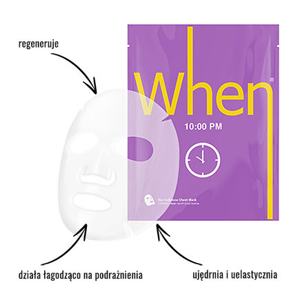 When Korean Regenerating Face Mask 23ml 10:00 μ.μ.