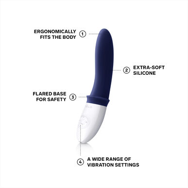 Lelo Billy 2 Deep Blue Analvibrator (1 enhet)