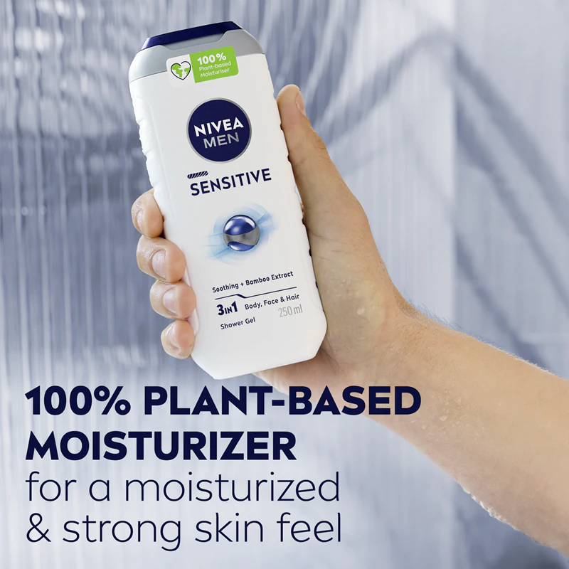 NIVEA MEN Sensitive douchegel voor mannen