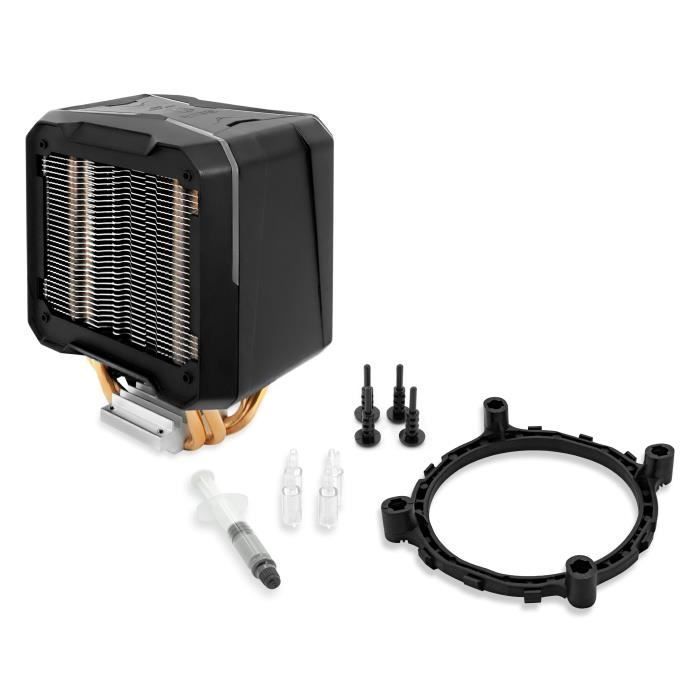Dissipatore per CPU per PC da gaming - EMPIRE GAMING - GUARDIAN V201 - RGB indirizzabile sincronizzato - Silenzioso - Alluminio