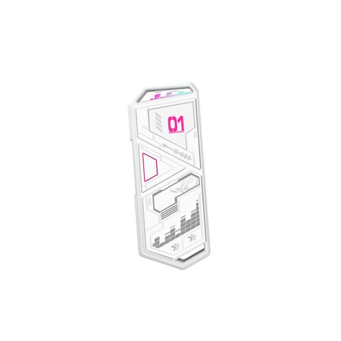 Custodia SSD - ASUS - ROG Strix Arion Hatsune Miku - USB-C 3.2 Gen2 - Alluminio - ARGB Aura Sync