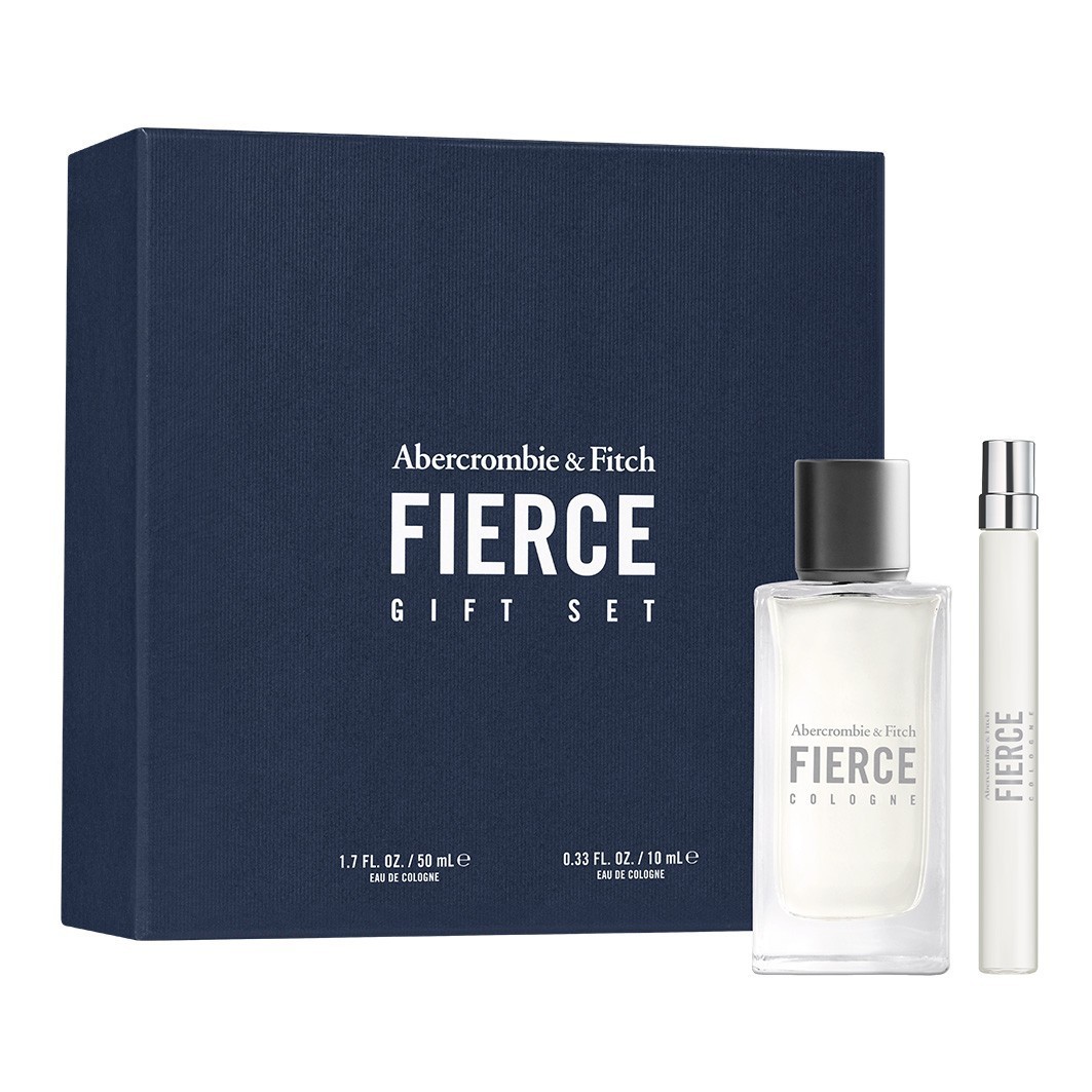 Abercrombie & Fitch Fierce kvepalų rinkinys Abercrombie & Fitch dovanų rinkinys FIERCE KINGDOM 50 ml + KELIONINIS PURŠKALAS 10 ml - 1 vnt.