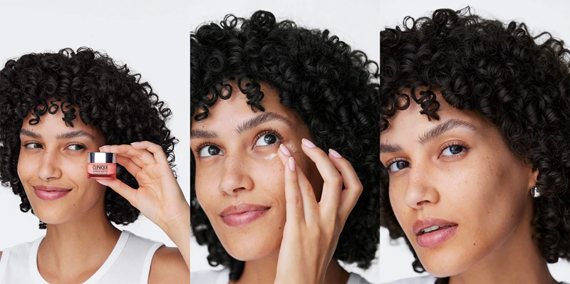 Clinique All About Eyes™ Creme Hidratante Rico para Olhos, Reduz Inchaço e Olheiras