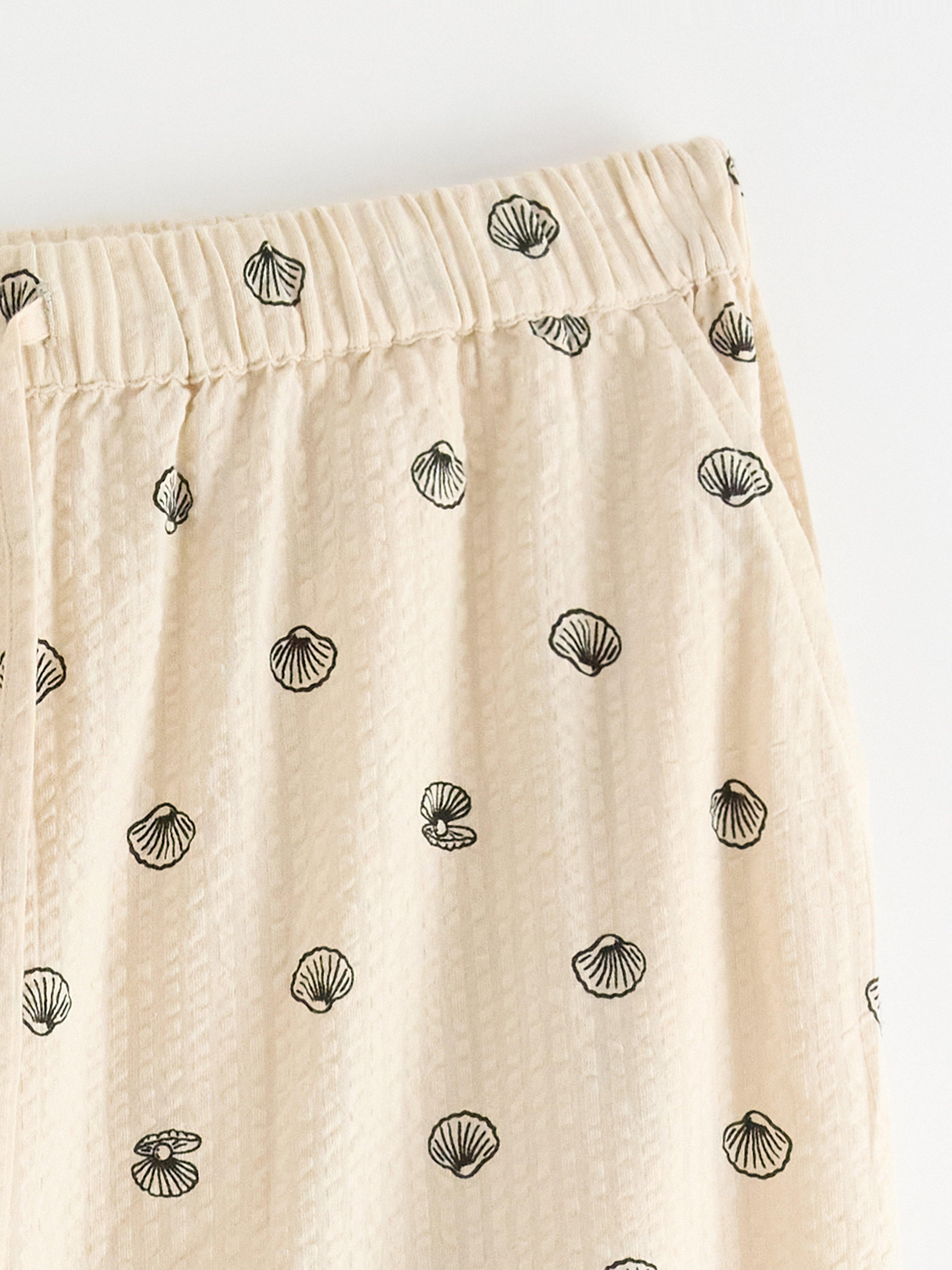 Pantaloni de pijama cu model Brook Wave