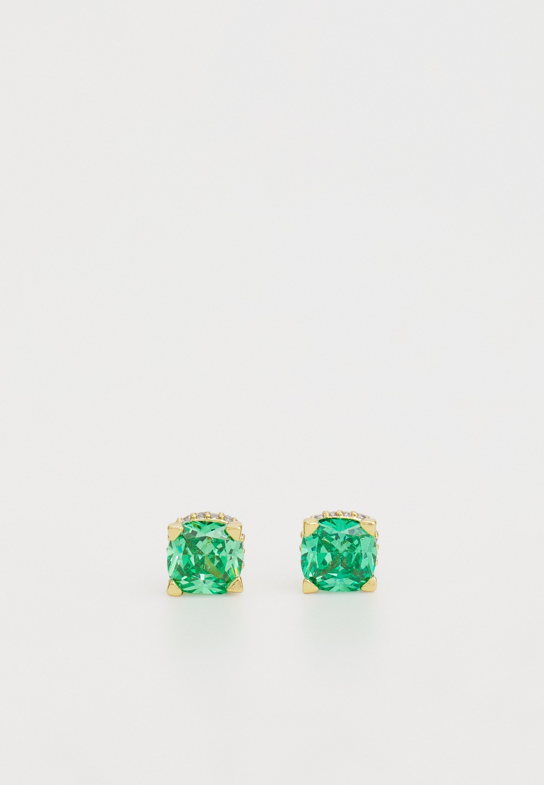 Kate Spade New York LITTLE LUXURIES STUDS - Oorbellen - groen/goudkleurig