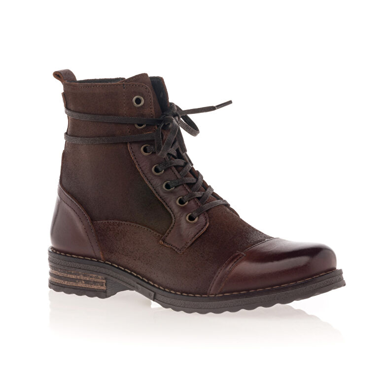 Braune Damenstiefel / Stiefeletten