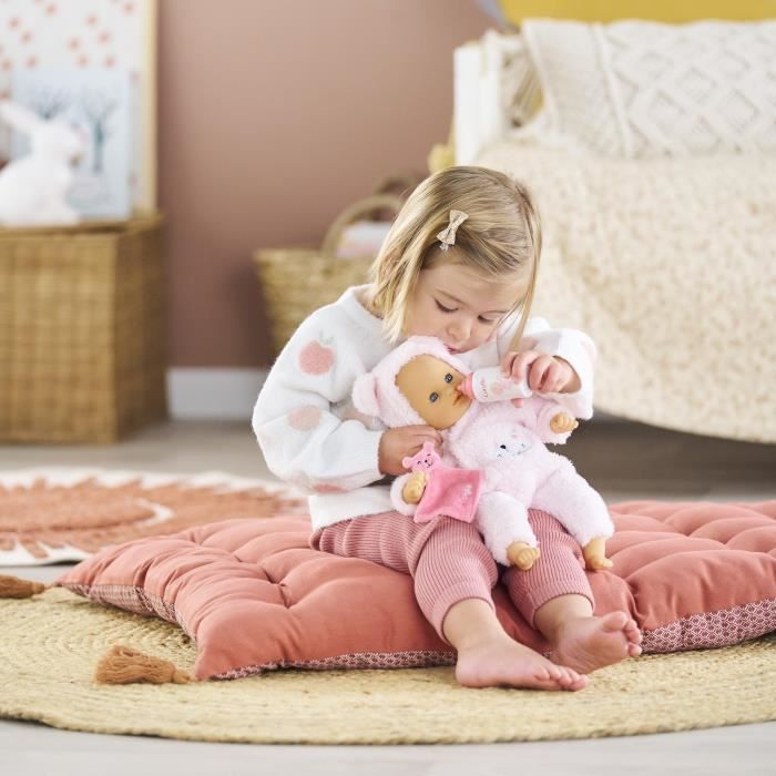 Mon Premier Poupon COROLLE - Bébé Calin Ourson d'Amour - 30 cm - 2 accessoires - senteur de vanille - dès 18 mois